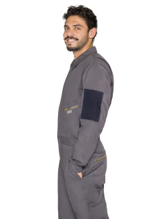 Overol Americano Bicolor Gabardina Manga Larga para Trabajo - comprar en línea