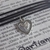 Choker mini corazon