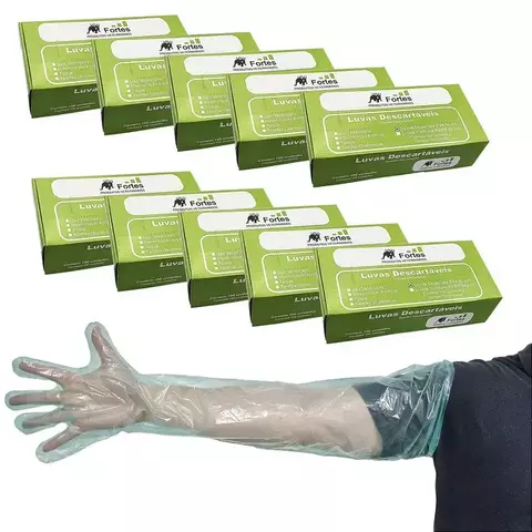 Luvas Inseminação Artificial - Descartável