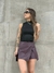 SKORT ECO CUERO - comprar online
