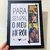 Quadro Personalizado - Para Sempre o Meu Herói
