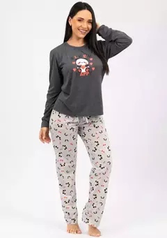 500342 -Pijama Feminino de Inverno - Sleep Happy - DluStore