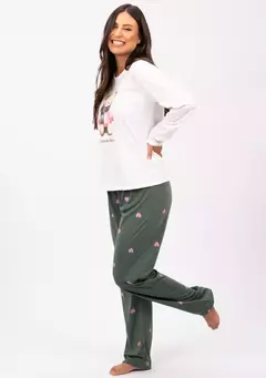 500395 - Pijama Feminino de Inverno - Ted - DluStore