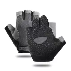 Guantes antideslizantes de medio dedo para gimnasio - FLEETING FAD