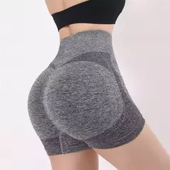 Shorts cortos de Yoga de cintura alta para mujer,