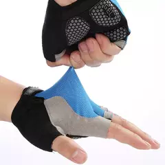 Imagen de Guantes antideslizantes de medio dedo para gimnasio