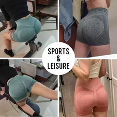 Shorts cortos de Yoga de cintura alta para mujer, - comprar en línea