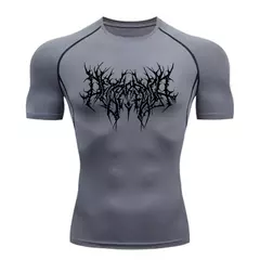 Camiseta gym ajustada - FLEETING FAD