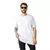 Camiseta Masculina Oversized Lisa Branca