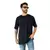 Camiseta Masculina Oversized Lisa Preta