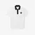 Polo Lacoste Branca com Gola Preta e Patch Exclusivo - comprar online