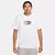 Camiseta Nike Branca com Logo Oval Zebrado - comprar online