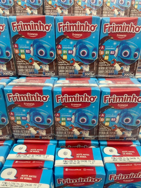 Achocolatado Friminho 200mL - 6 unidades