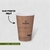 Copo de Papel 180ml Kraft Personalizado