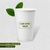 Copo de Papel 300ml Personalizado Biodegradável