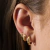 Trio Dourado de Argolinhas - comprar online