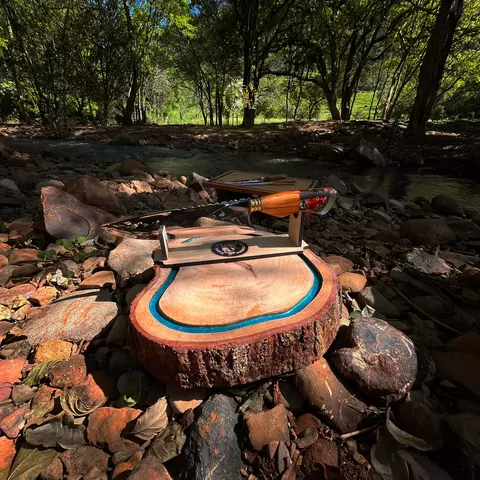 Faca Resinada - 10" INOX