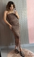 Vestido Tule Onça