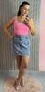 Imagem do Saia Jeans Cargo