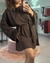 Vestido Manga Morcego