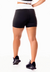 Short Fitness Academia Preto com Branco Cintura Alta REF: SV32 - comprar online