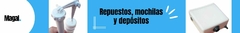 Banner de la categoría Repuestos y mochilas 