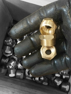 Buje reducción de bronce para gas. Pack 5 und. - comprar online