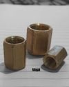 Cupla de bronce Hembra. pack de 5 und.