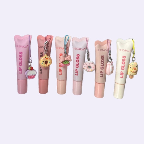 Lip Gloss + Chaveiro -Hudamoji - comprar online