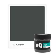 Pintura a la tiza eQ arte 200cc- Cod 113 Carbon