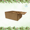 Caja Para Regalo Con Motivo Navideño