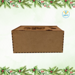 Caja Para Regalo Con Motivo Navideño en internet