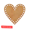 Base Corazón De Fibrofácil Totora Varias Medidas