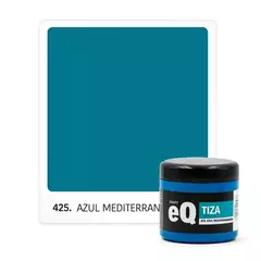 Pintura a la tiza eQ arte 200cc- Cod 425 Azul Mediterraneo