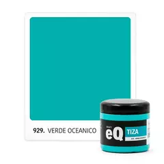 Pintura a la tiza eQ arte 200cc- Cod 929 Verde Oceanico