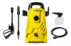 Lavadora De Alta Pressão Kärcher Compacta 1500psi 1400w Cor Amarelo/Preto