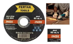 Disco de corte P/ esmerilhadeira 115 X 1,0 X 22mm