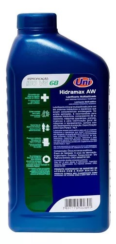Oleo Lubrificante Hidraulico Aw68 Hidramax 1 Litro - comprar online