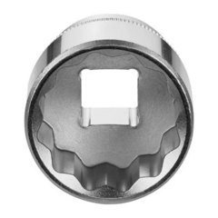 Soquete Estriado Curto 16mm x 1/2''