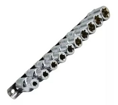 Jogo Soquete Torx Fêmea Encaixe 1/2'' - comprar online