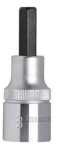 Chave Soquete Allen Curto 08mmx1/2''