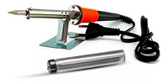 Ferro De Solda 100w Profissional Com Suporte Soldador - alfferramentas