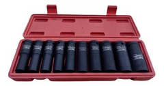 Jogo Soquete De Impacto Longo 1/2 Pol 10 Peças 10 À 24mm - comprar online