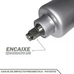 Chave de impacto pneumatica potente 1/2 pol Potente Brasil na internet