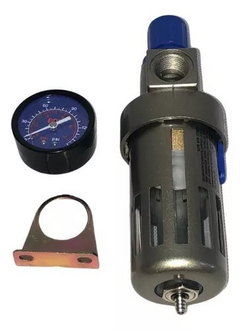 Filtro Regulador De Agua E Ar Com Manometro Encaixe 1/2 PRO-002 - comprar online