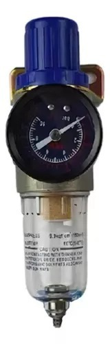 Filtro Regulador De Agua E Ar Com Manometro Encaixe 1/4 PRO-004