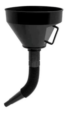 Funil flexivel plastico