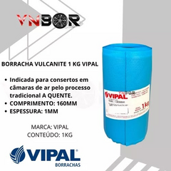 Rolo De Remendo Quente Vulk 1kg Vipal - Remendo/ Manchão - comprar online