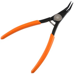 Alicate para aneis externo curvo