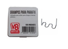 Grampo para parafix 100 unidades V8